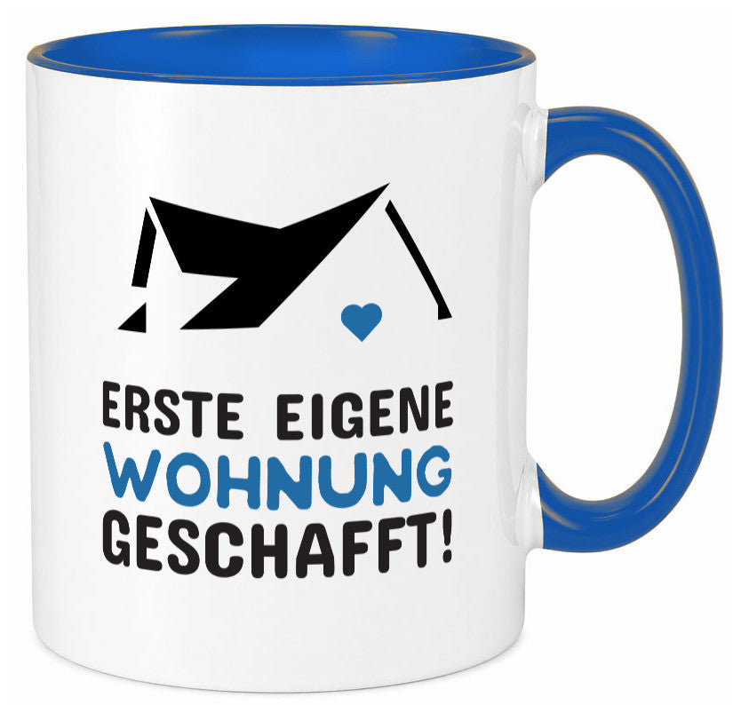 Erste eigene Wohnung | Umzug Tasse Eigenheim Auszug Geschenk Humor Geschenkidee