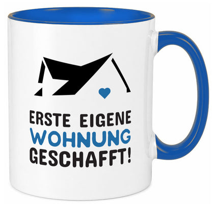 Erste eigene Wohnung | Umzug Tasse Eigenheim Auszug Geschenk Humor Geschenkidee