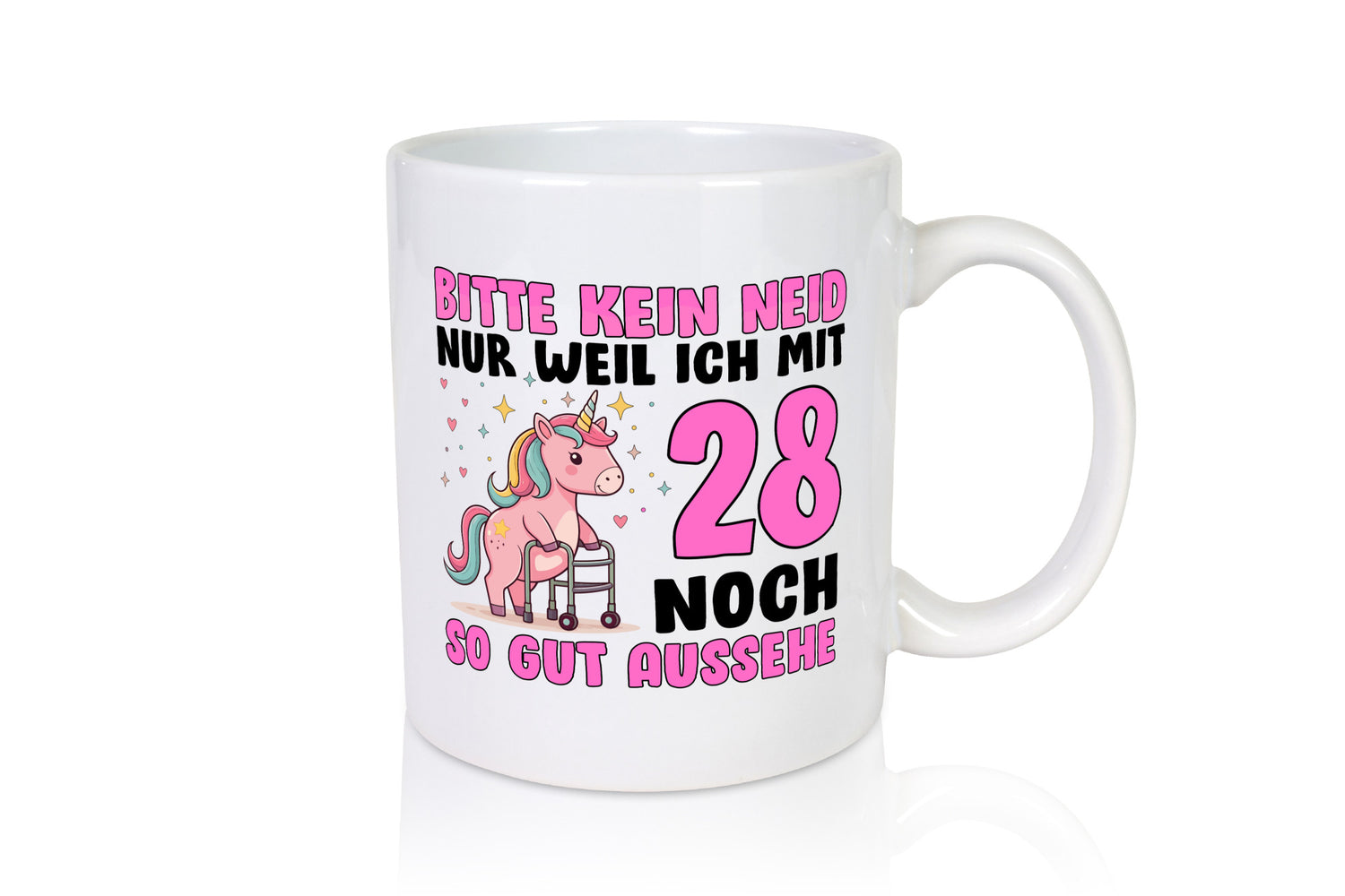 28. Geburtstag | 28 Jahre Mit noch so gut aussehen Geschenkidee Humor Tasse