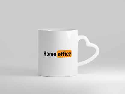 Home Office | Arbeit von zuhause v2 Geschenk Kollegen Büro lustiger Spruch Tasse