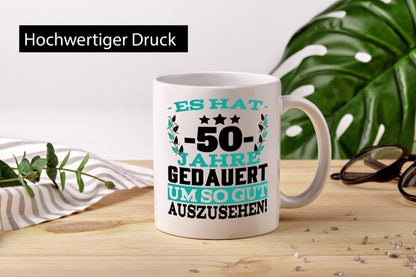 Es hat gedauert um so gut auszusehen | 50. Geburtstag lustig Geschenkidee