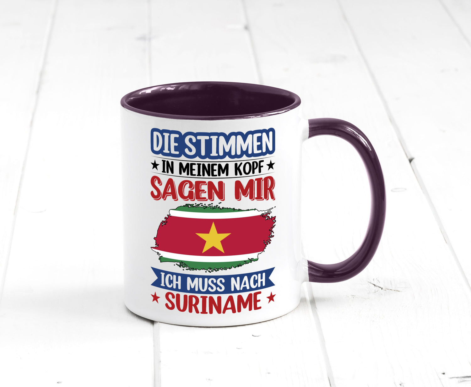 Suriname | Urlaub Stimmen in meinem Kopf Traumland v2 Geschenk Humor