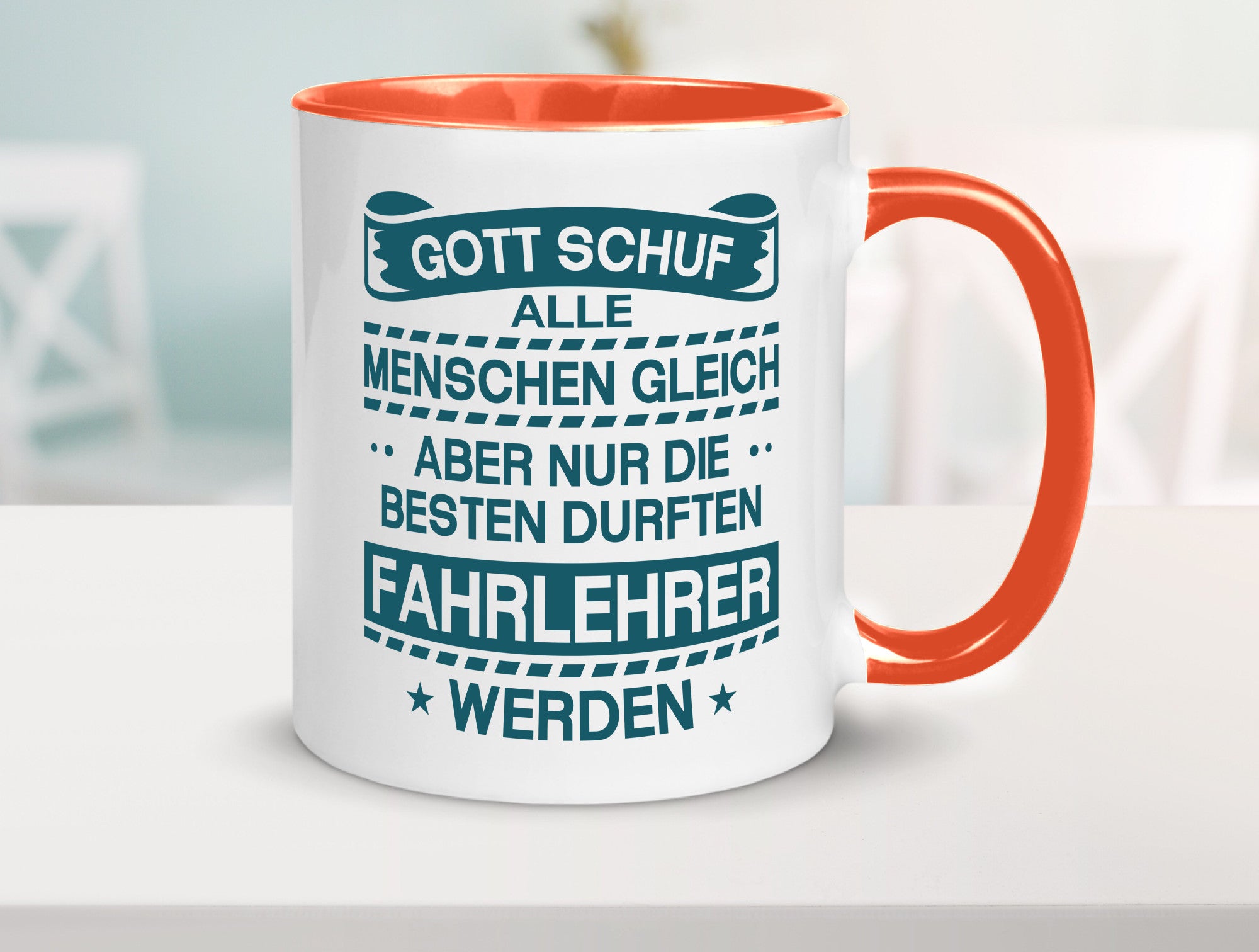 Alle Menschen gleich, die Besten sind Fahrlehrer | Sterne Humor Geschenkidee