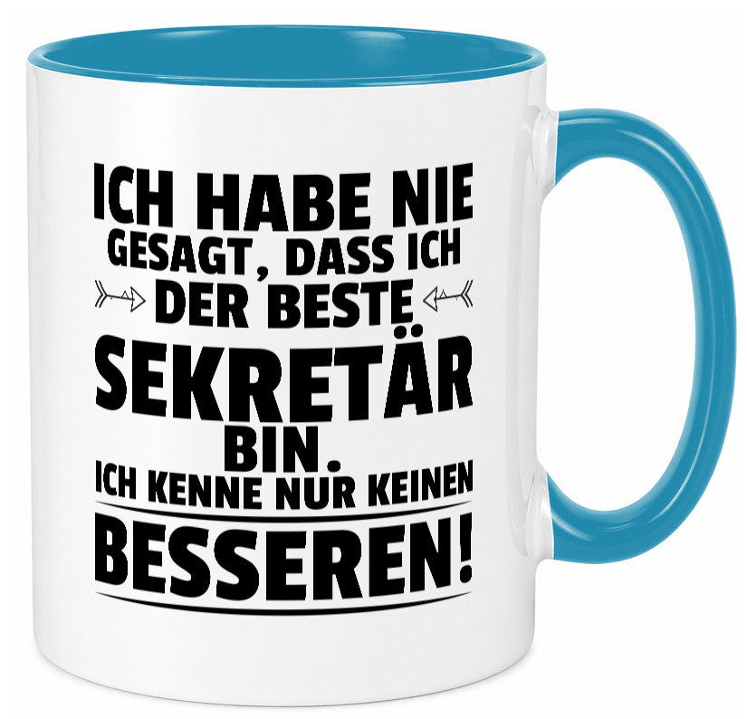 Keinen Besserer Sekretär | Büro lustiger Spruch Geschenk Arbeit Kollegen Tasse