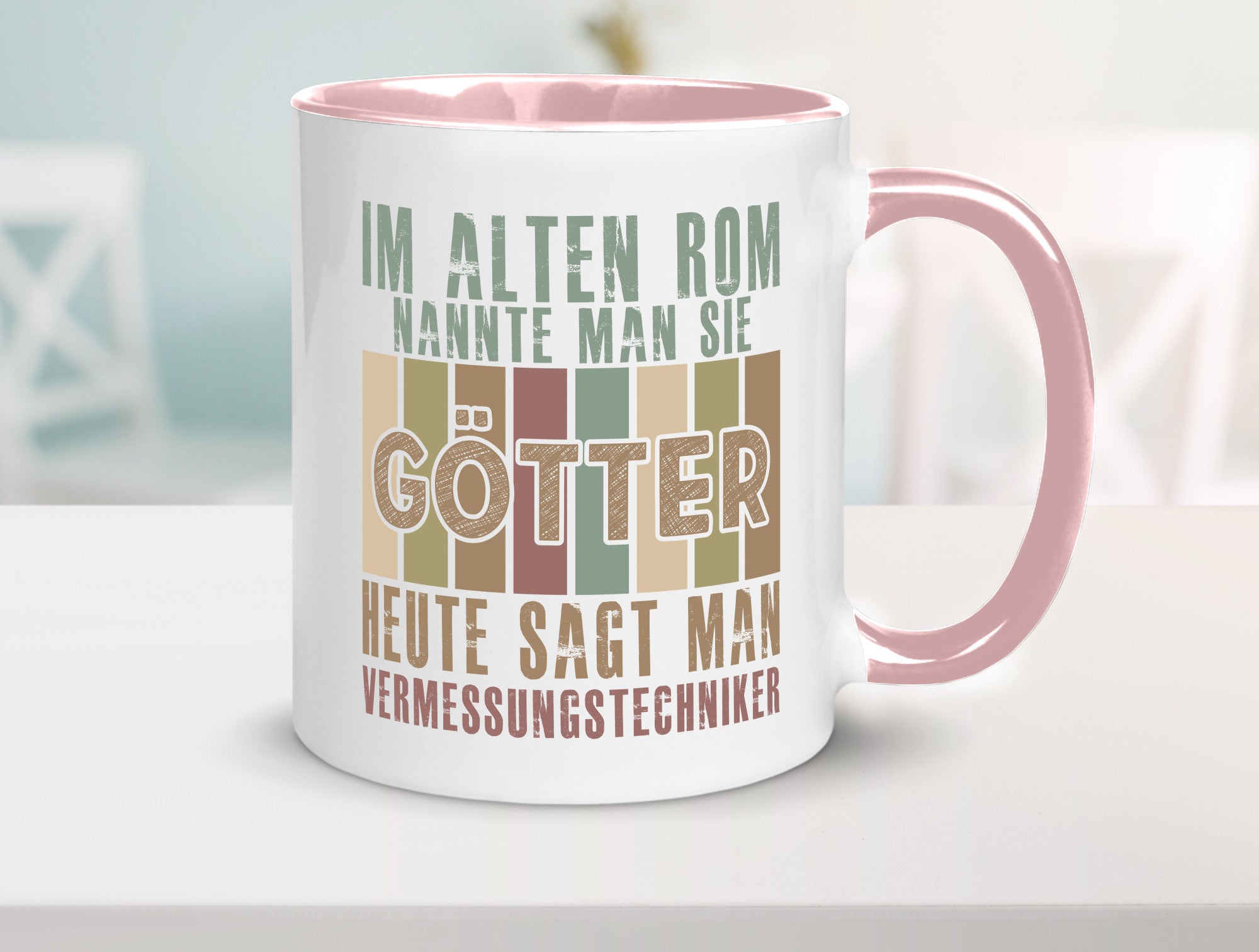 Heute sagt man: Vermessungstechniker | Techniker Geschenkidee Humor Tasse