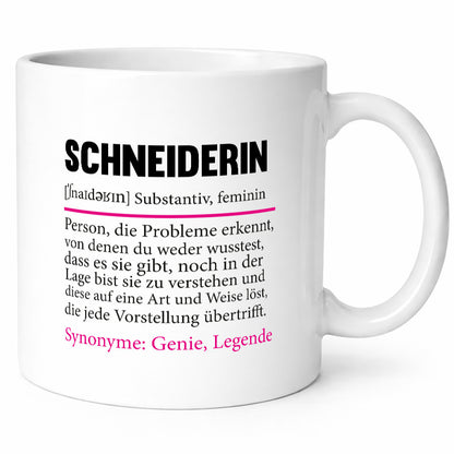 Schneiderin | Spruch Beruf Schneiderei Humor v2 Geschenk Arbeit Kollegen Büro