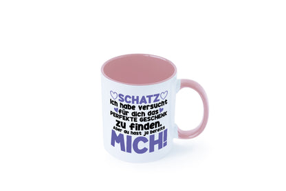 Schatz | Liebe Valentinstag Freund Freundin Herz Geschenkidee Humor Tasse