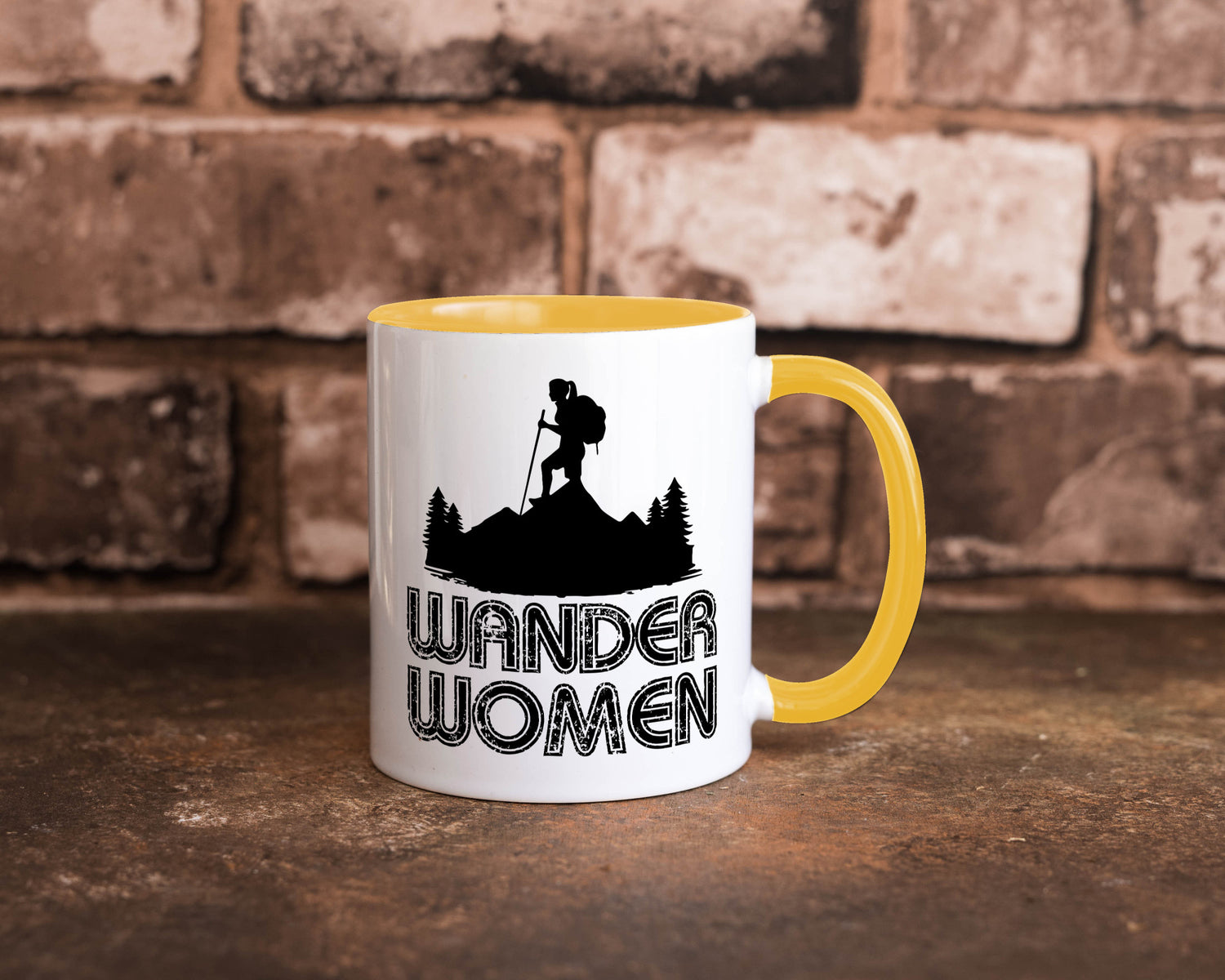 Wander Woman | Wandern Berge Geschenk Familie Geschenkidee lustiger Spruch Tasse