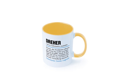 Dreher Humor | Fräser Zerspannungsmechaniker Geschenkidee Tasse