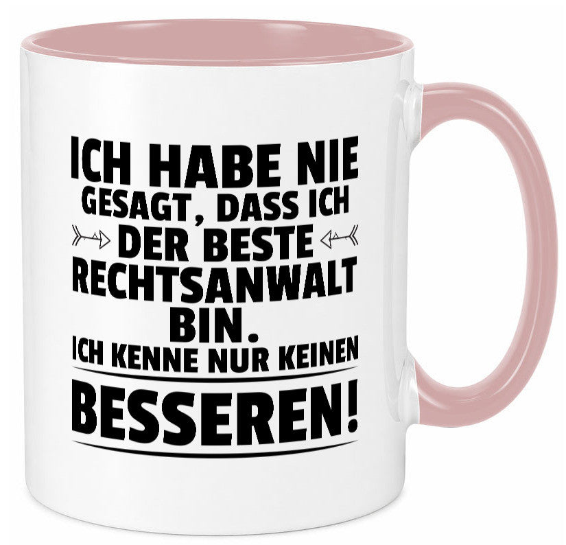 Der Beste Rechtsanwalt | Anwalt Jurist lustig Humor Geschenkidee Geschenk Tasse