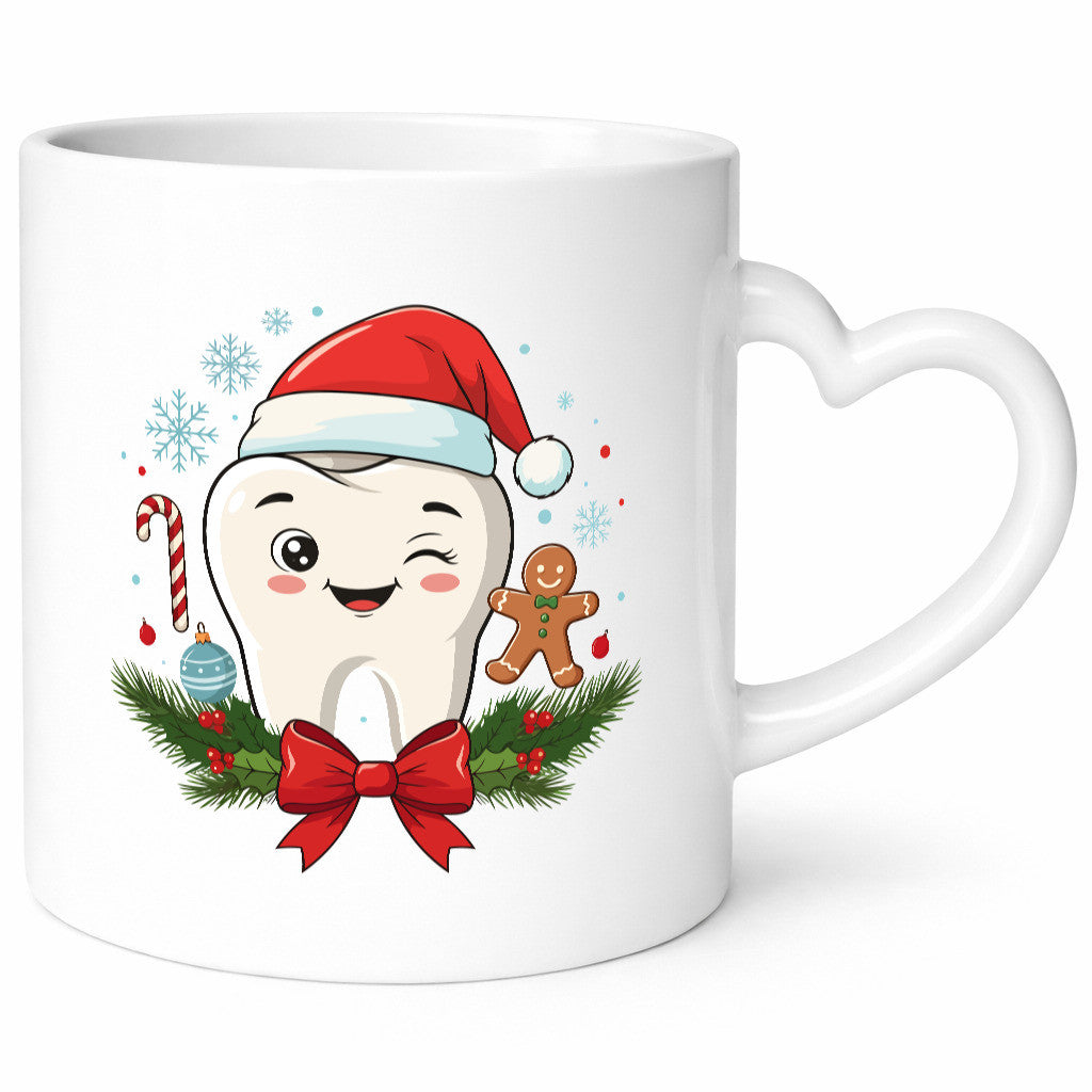 Weihnacht | Zahnarzt Advent Santa Zahn Geschenkidee Humor Tasse