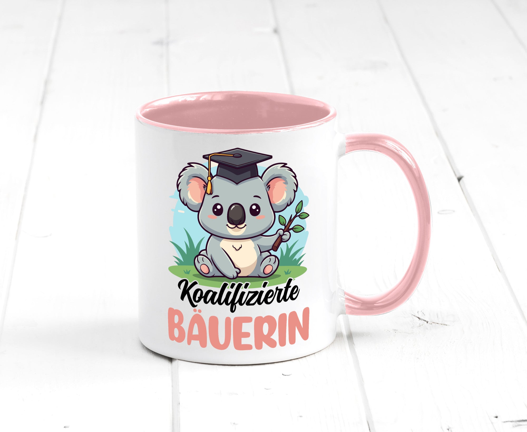 Koalifizierte Bäuerin | Bauernhof Landwirtschaft lustiger Spruch Geschenk Humor