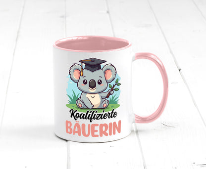 Koalifizierte Bäuerin | Bauernhof Landwirtschaft lustiger Spruch Geschenk Humor