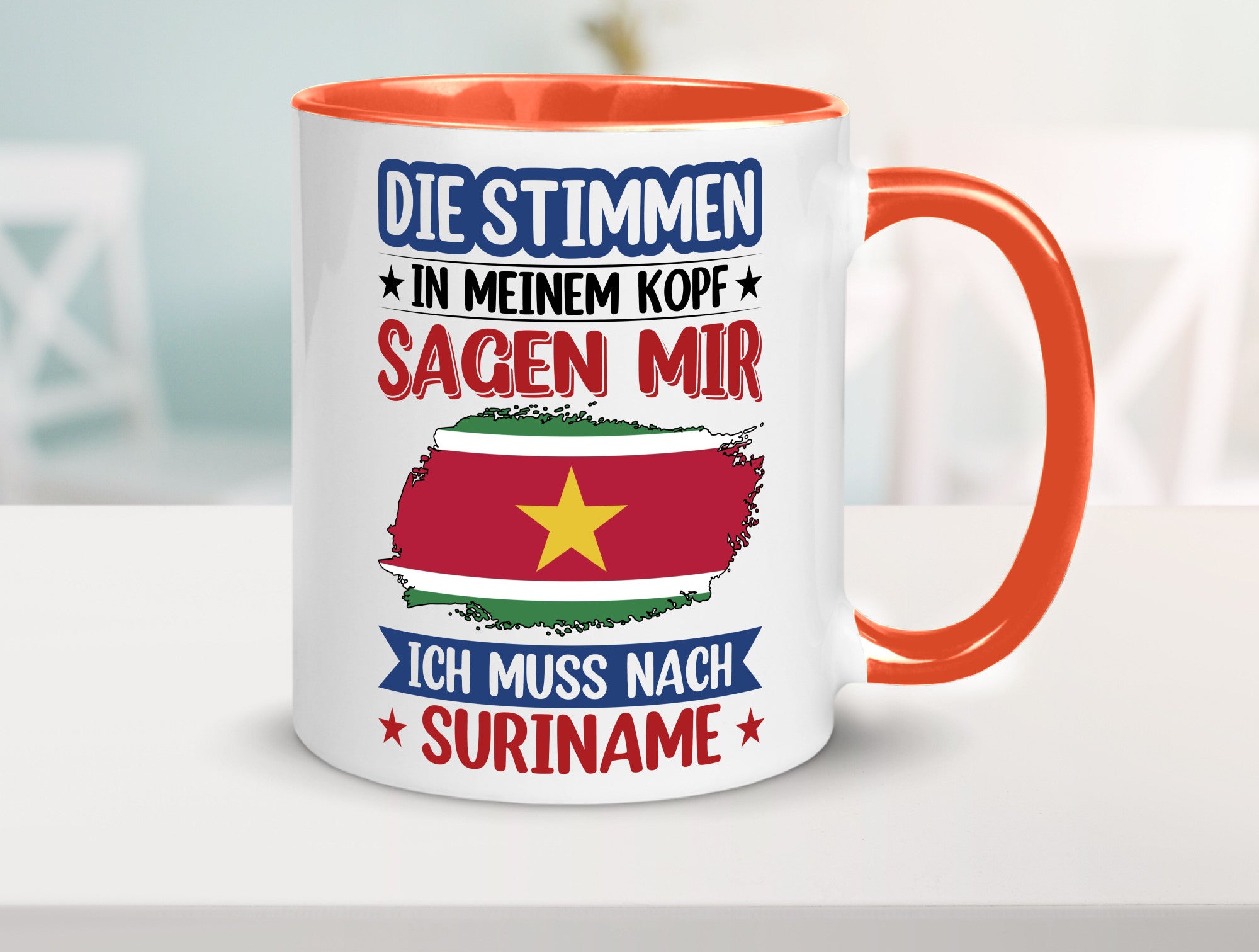 Suriname | Urlaub Stimmen in meinem Kopf Traumland v2 Geschenk Humor