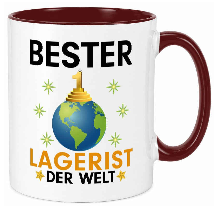 Welt Bester Lagerist | Lageristen Lager Arbeiter Geschenk Arbeit Kollegen Büro Tasse