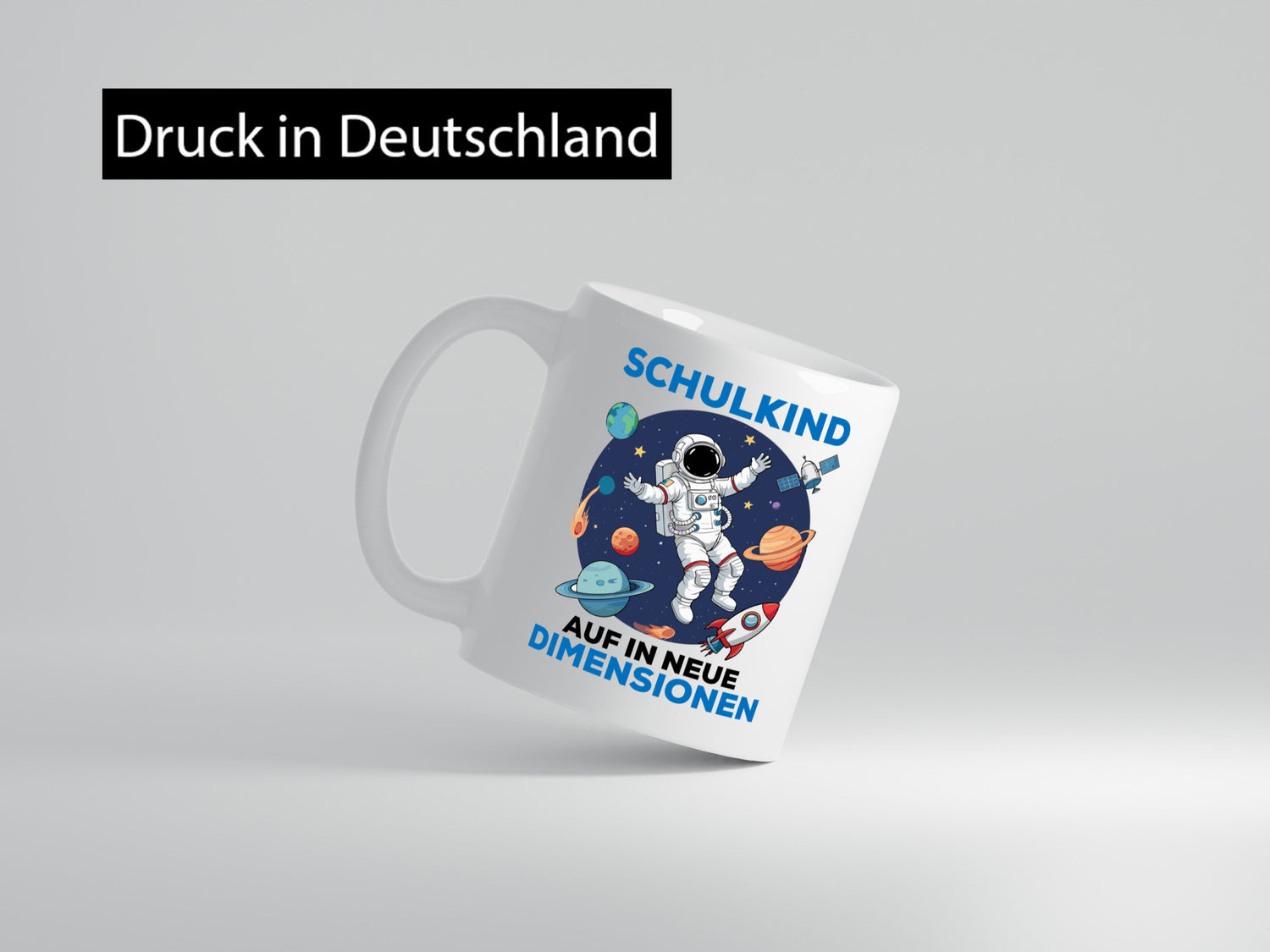 Schulkind | Einschulung Astronaut Weltraum lustig Humor Geschenkidee Geschenk