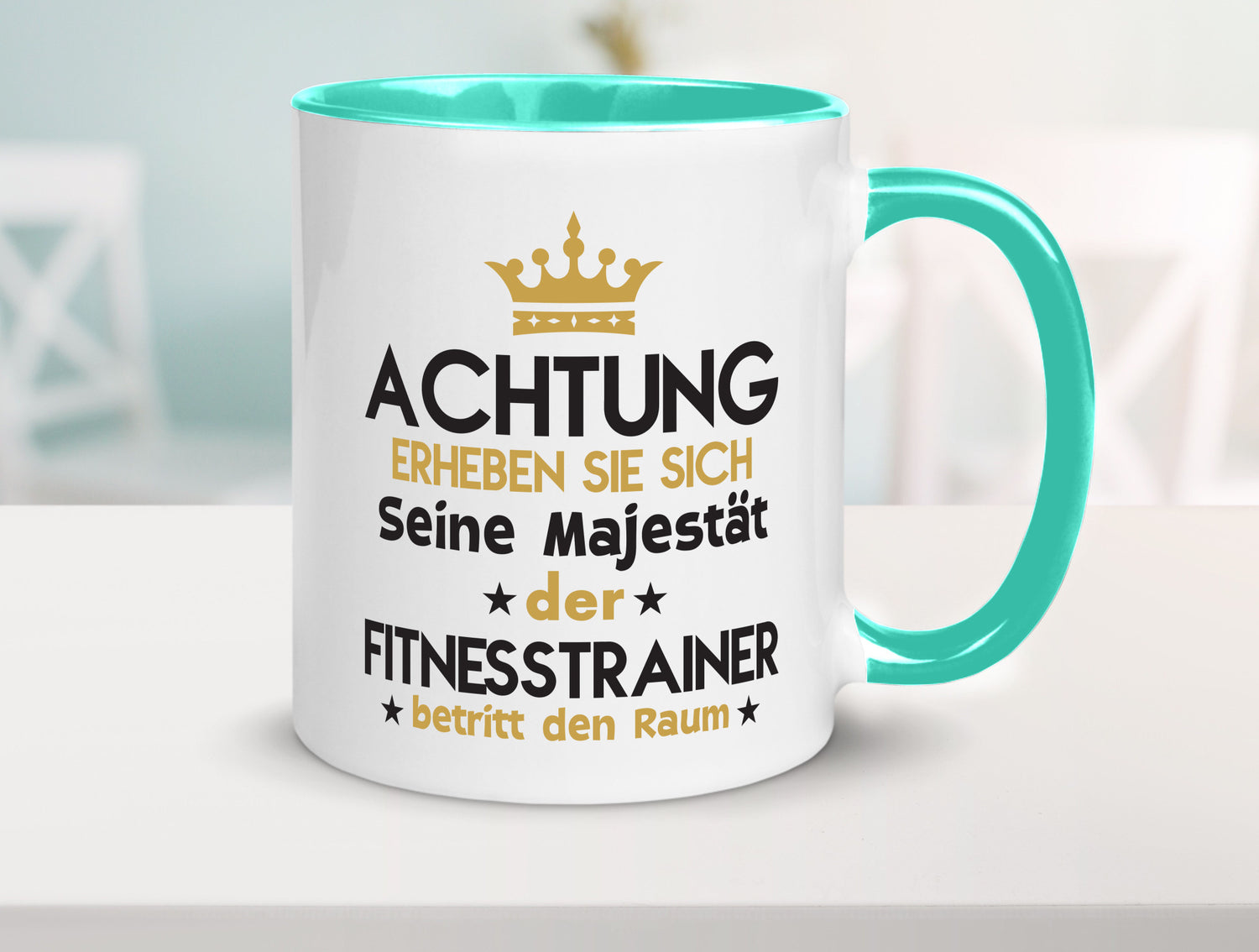 Seine Majestät Fitnesstrainer | Personal Trainer Sport lustiger Spruch Geschenk