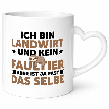 Ich bin kein Faultier: Landwirt | Bauer Landwirtschaft v2 Geschenk