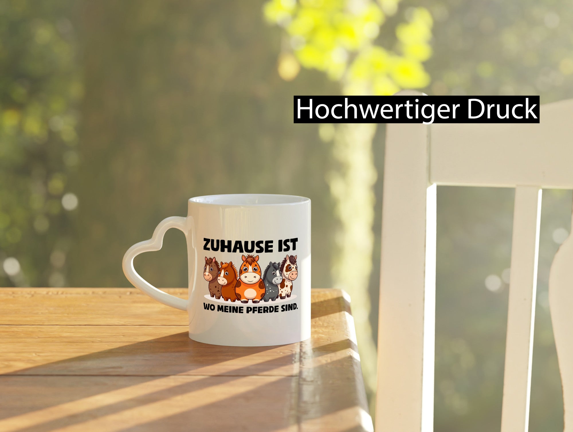 Zuhause ist wo meine Pferde sind | Pferdeliebhaber lustiger Spruch Geschenk
