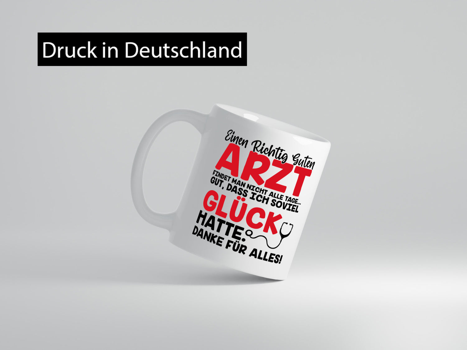 Richtig guter Arzt | Dankeschön Tasse Ärzte Spruch vl8 Geschenkidee Humor
