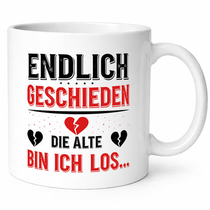 Endlich geschieden die alte bin ich los | Scheidung Exmann v2 lustig Humor