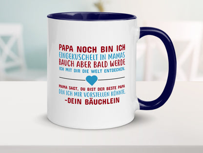 Schwangerschaft | Vaterschaft Tasse Papa Spruch Geschenk Familie Geschenkidee