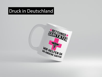 Rettungssanitäter | wir helfen wo andere Gaffen Geschenk Humor Geschenkidee