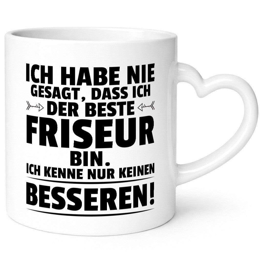 Der Beste Friseur | Frisör lustig Humor Geschenkidee Geschenk Tasse