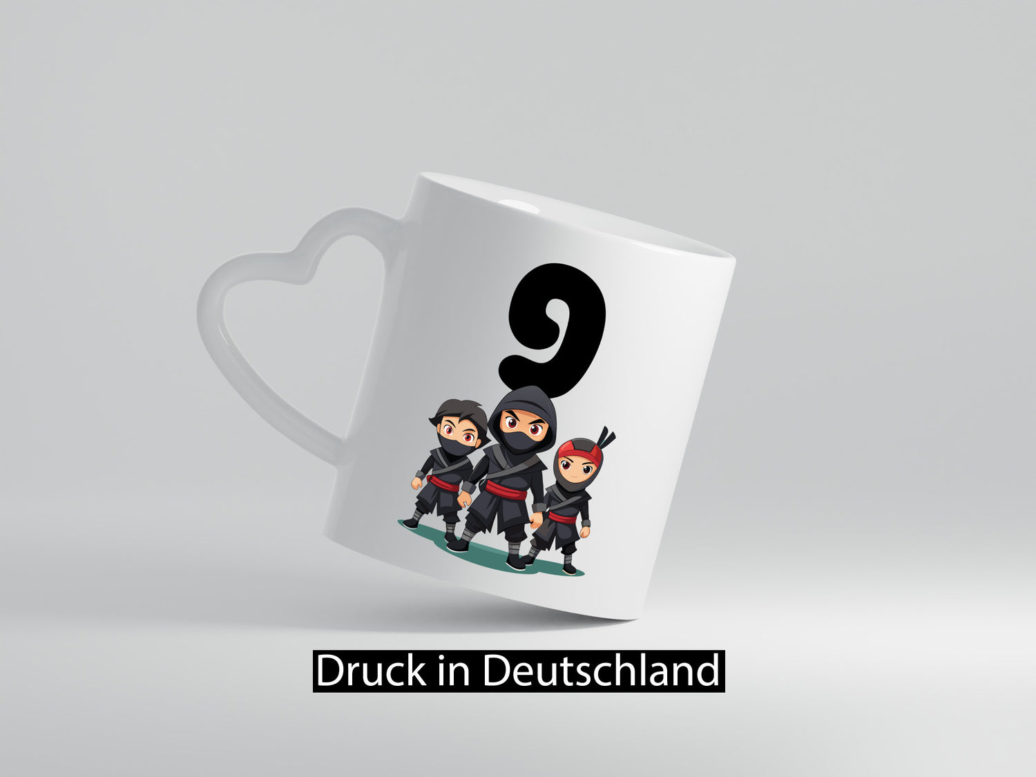9. Geburtstag | 9 Jahre Ninja Geschenkidee Humor Tasse