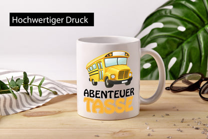 Abendteuer Tasse Geschenk Humor Geschenkidee lustiger Spruch