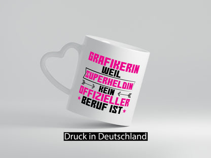 Superheldin Grafikerin | Grafik Design Grafikdesign Geschenk Humor Geschenkidee