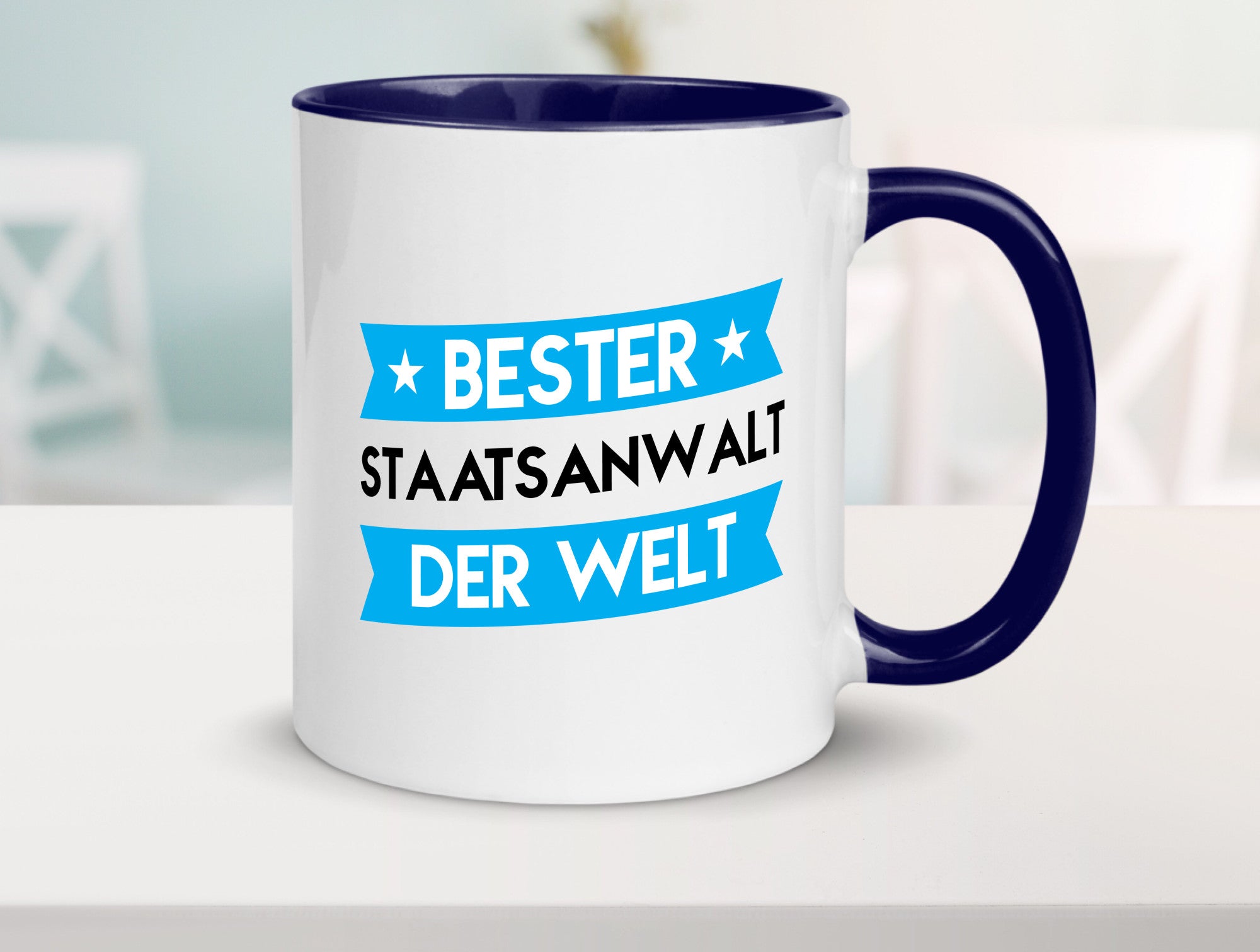 Bester Staatsanwalt | Anwalt Jurist lustig Humor Geschenkidee Geschenk Tasse