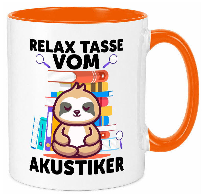Relax Tasse: Akustiker | Akustik Hörgeräteakustik Geschenk Humor Geschenkidee