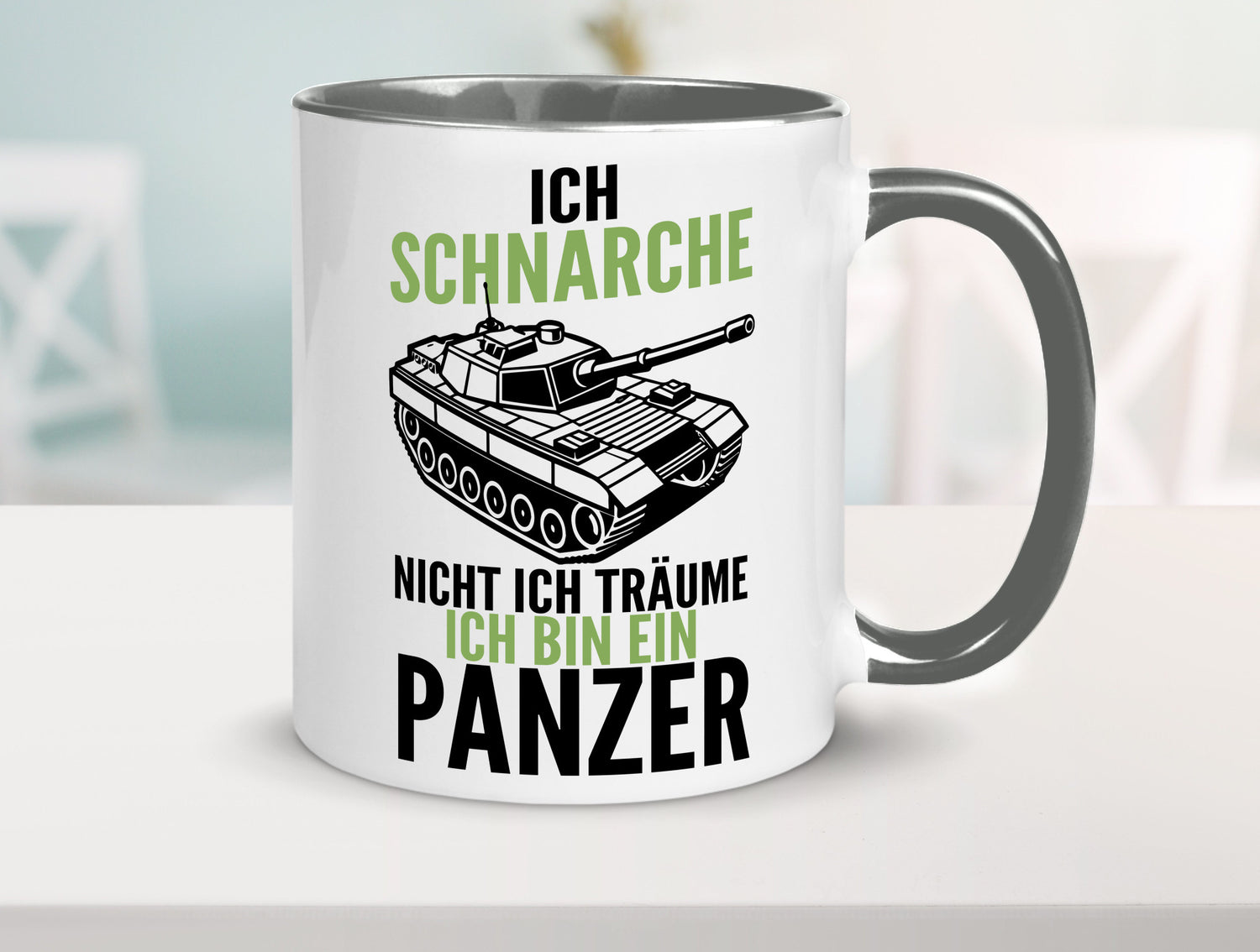 Träume bin ein Panzer | Panzerfahrer Tigerpanzer WW2 v2 lustig Humor