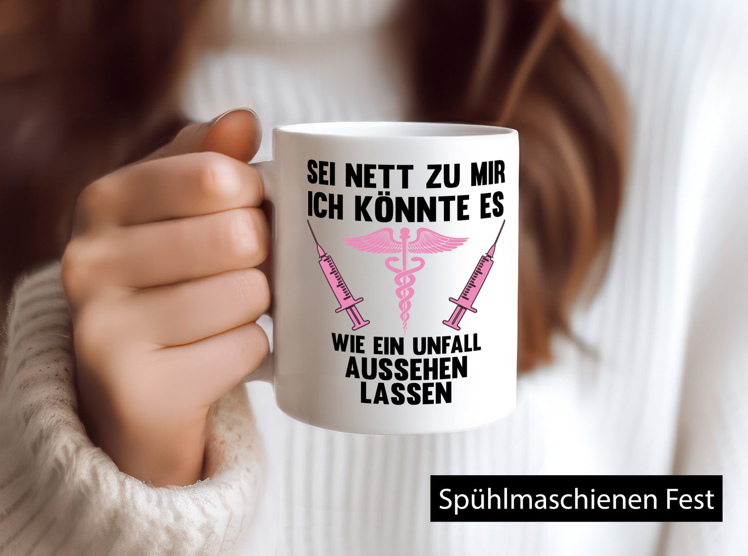 Wie ein Unfall aussehen lassen | Krankenschwester lustiger Spruch Geschenk