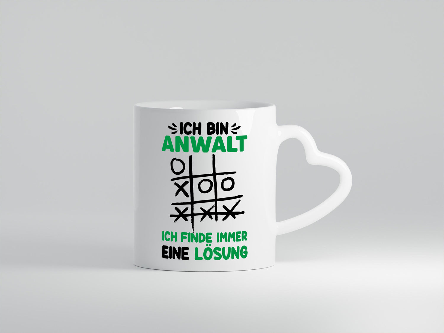 Ich finde immer eine Lösung | Anwalt Rechtsanwalt lustiger Spruch Geschenk