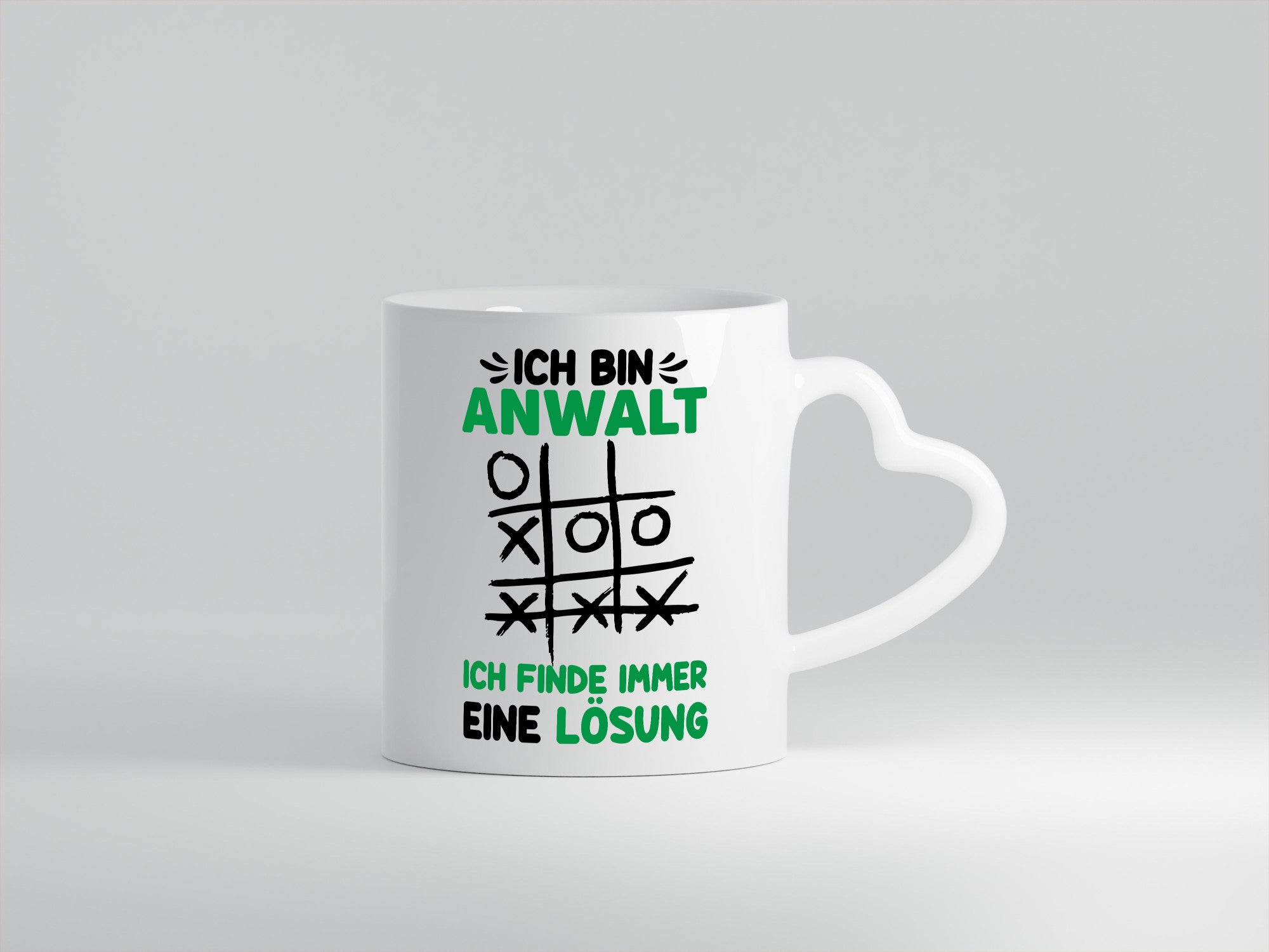 Ich finde immer eine Lösung | Anwalt Rechtsanwalt lustiger Spruch Geschenk
