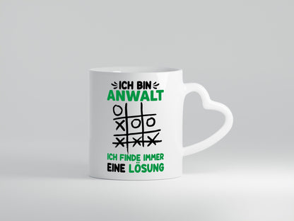 Ich finde immer eine Lösung | Anwalt Rechtsanwalt lustiger Spruch Geschenk