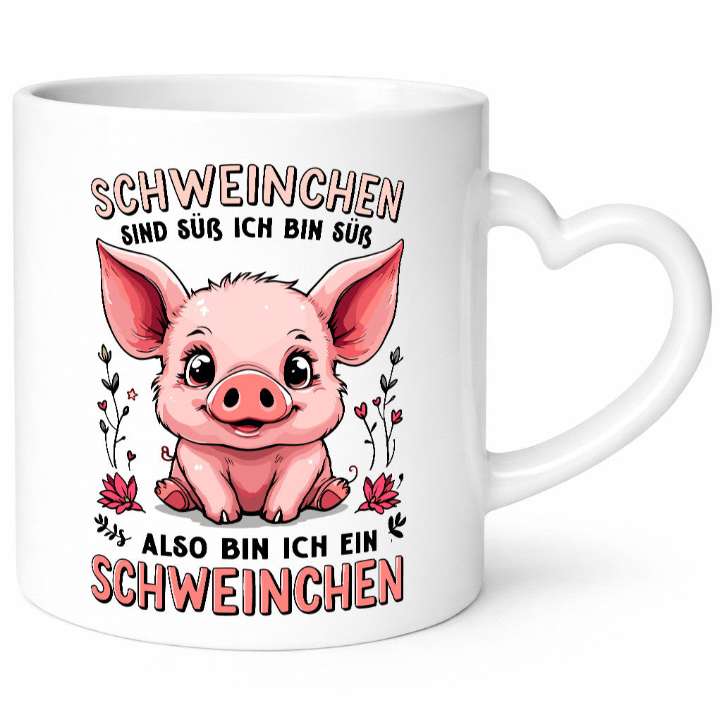Ich bin ein Schweinchen | Schweine Bauer v2 Geschenkidee Humor Tasse