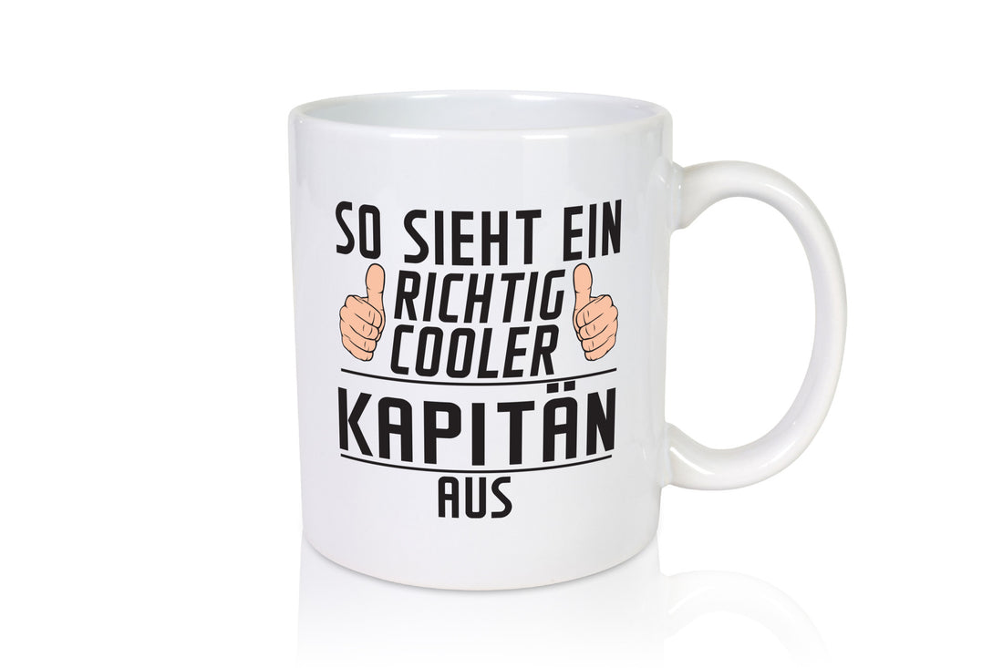 Richtig Cooler Kapitän | Schiffskapitän Schiff Geschenk Humor Geschenkidee