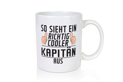 Richtig Cooler Kapitän | Schiffskapitän Schiff Geschenk Humor Geschenkidee