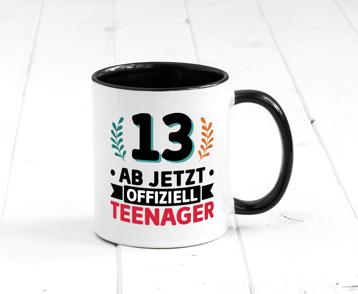 13. Geburtstag | Mädchen Tasse Teenager Spruch vl7 lustiger Geschenk