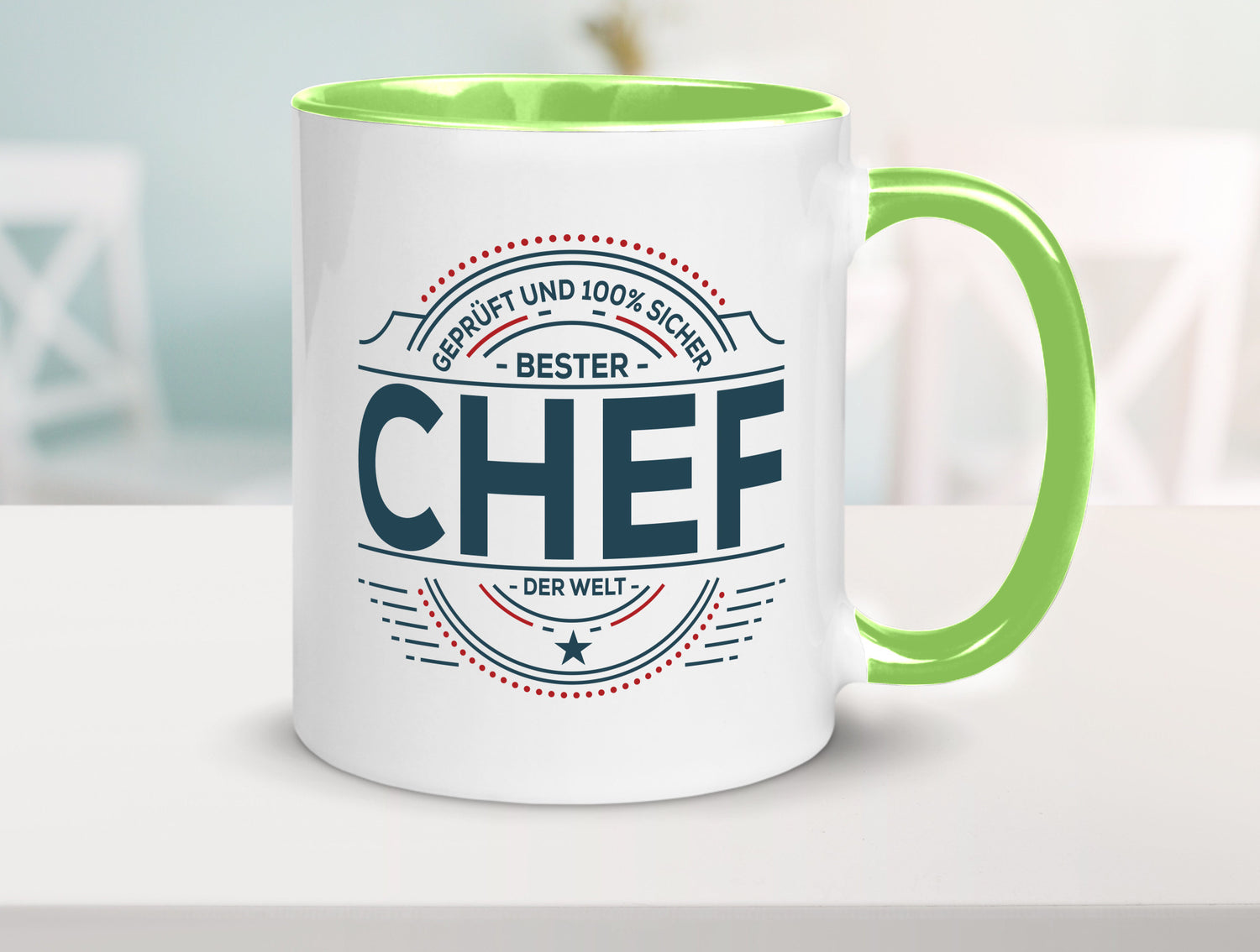 Geprüft und sicher: Chef | Führungskraft Vorgesetzter lustig Arbeit Kollegen