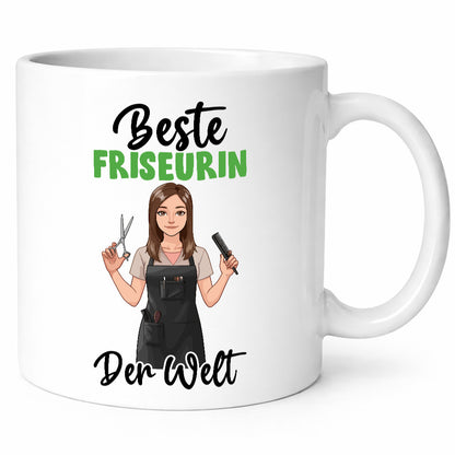Beste Friseurin | Friseuse Frisuerin Geschenk Humor Geschenkidee lustiger
