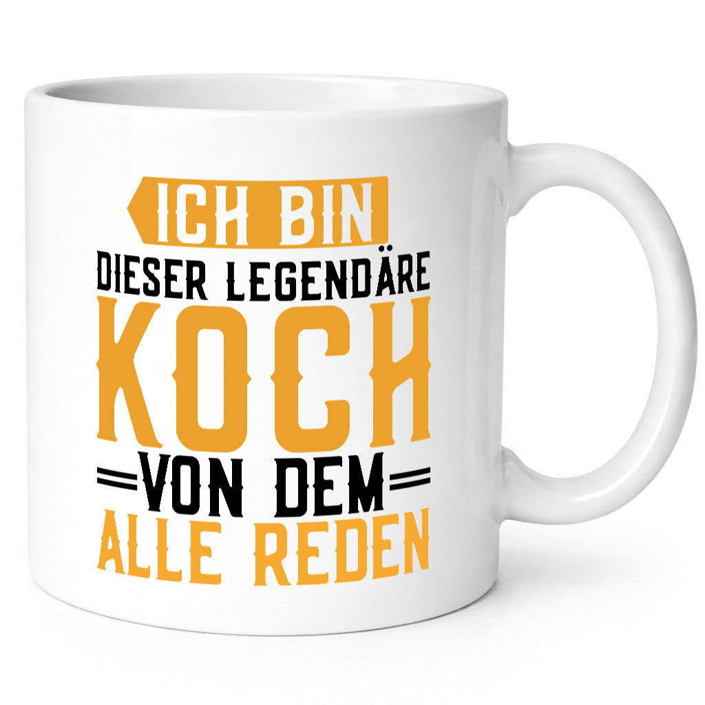 Legendärer Koch | Haubenkoch Küchenchef Restaurant Geschenkidee Arbeit Kollegen