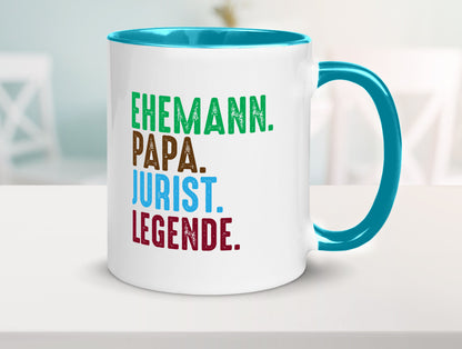 Ehemann Mama Jurist Legende | Anwalt Jura lustig Familie Geschenkidee Geschenk