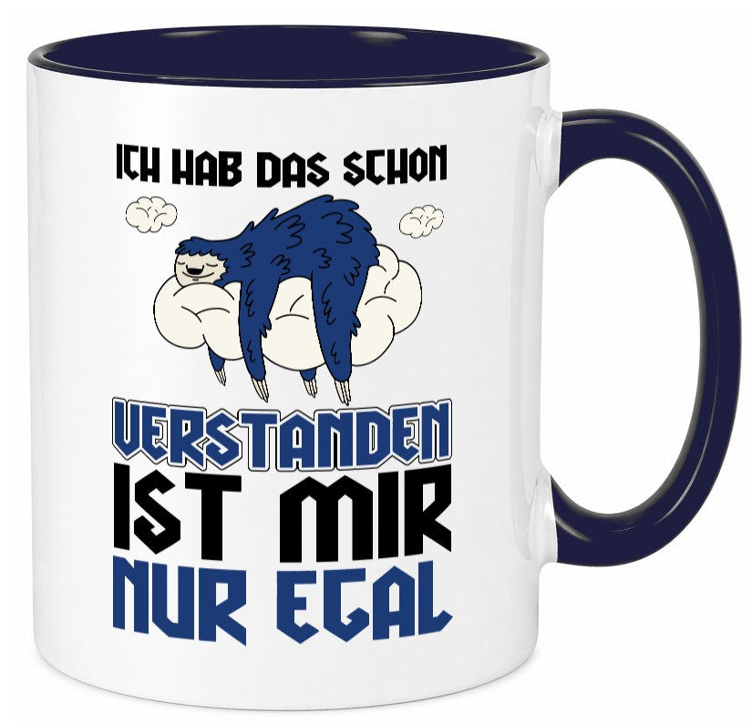 Ist mir nur egal Geschenk Humor Geschenkidee lustiger Spruch Tasse