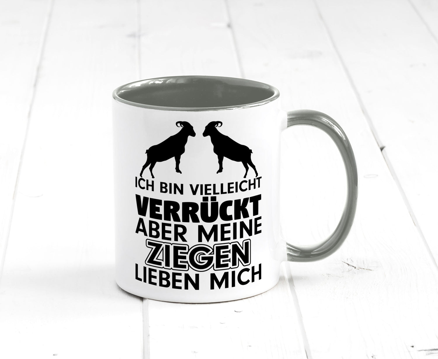 Meine Ziegen | Hirte Tasse Bauernhof Hirtin Bauer Humor Geschenkidee