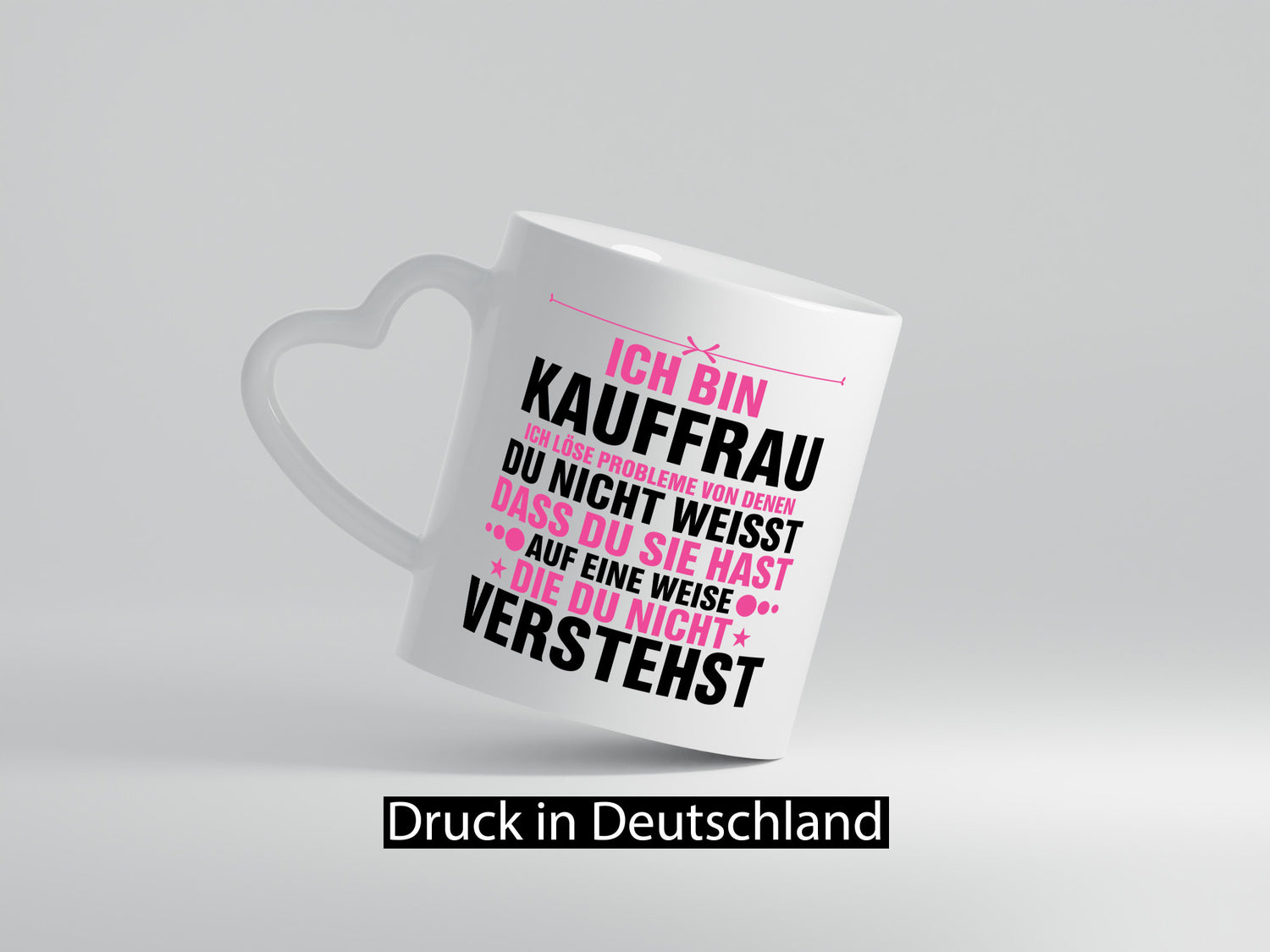 Löse Probleme: Kauffrau | Kauffrauen v2 lustiger Spruch Geschenk Humor