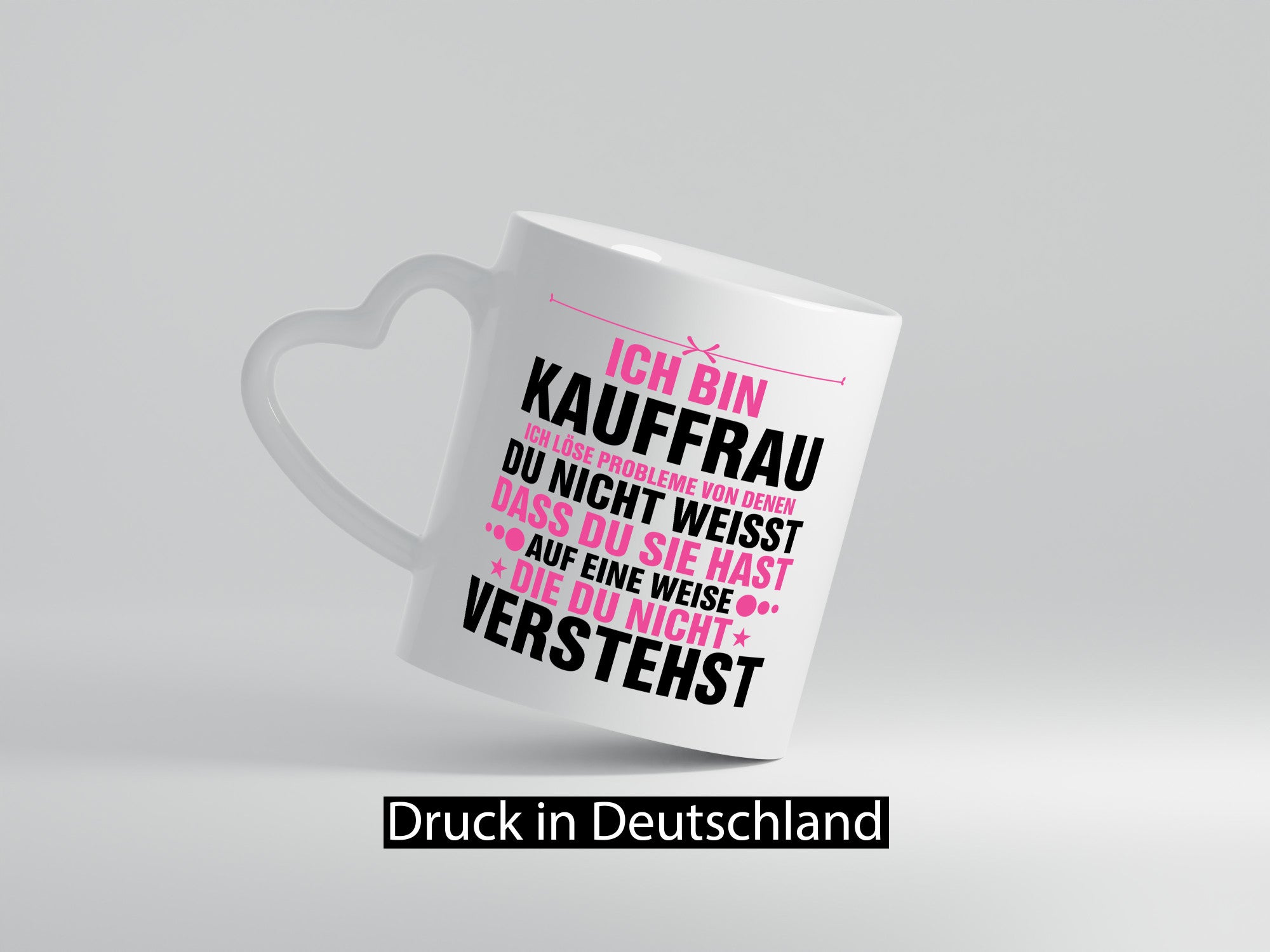 Löse Probleme: Kauffrau | Kauffrauen v2 lustiger Spruch Geschenk Humor